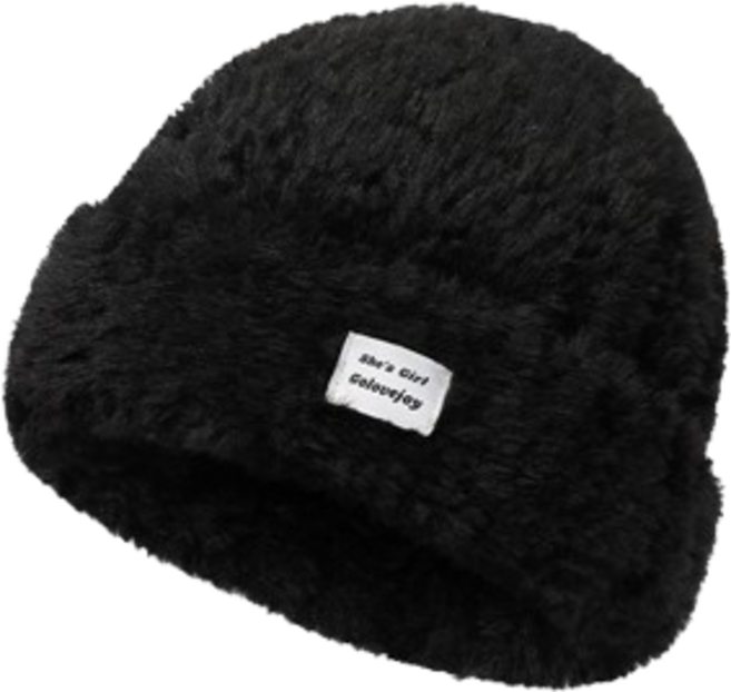 유유라키 앙고라 비니 토끼 털 방한 스키장 모자