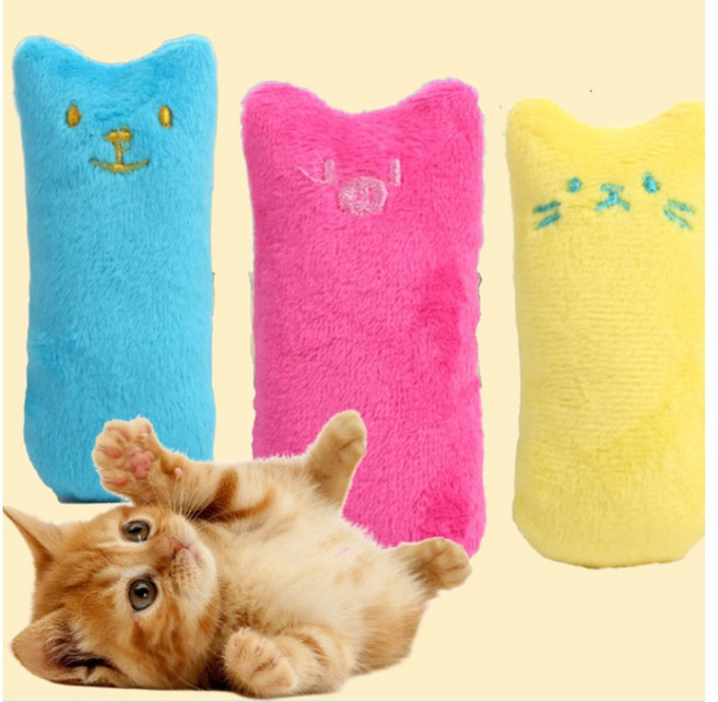 고양이 이갈이 애착 장난감 치발기 혼자놀기 미니 새끼고양이 강아지 터그 애견, ONE COLOR