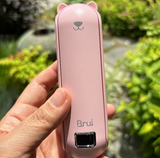 대용량 4800mAh 손풍기 휴대용 미니 핸디 선풍기 c타입, 핑크