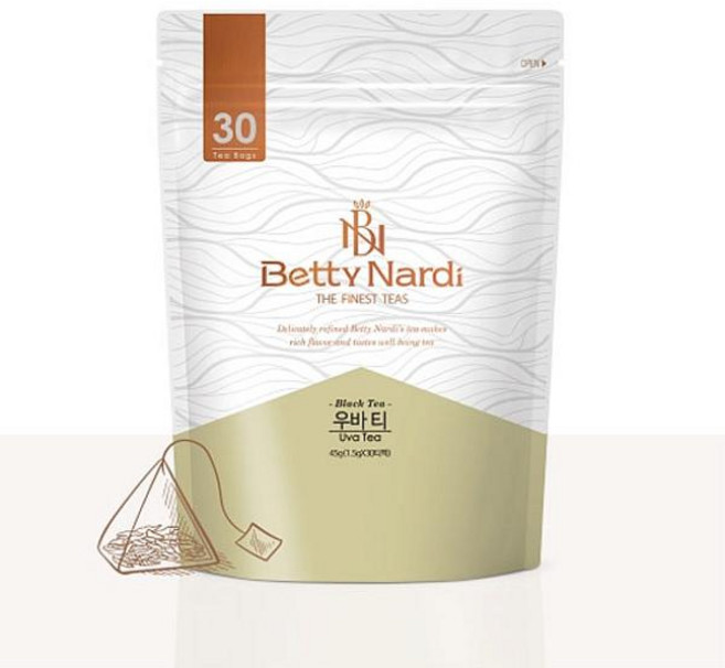 (베티나르디) 우바 홍차 (삼각티백30티백) UVATEA 우바티, 1, 1개, 30개입