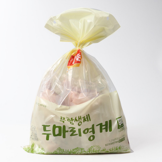 트레이더스 하림 국내산 무항생제 두마리영계 1.2kg, 600g, 1