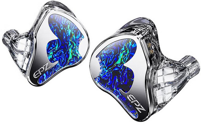 이피지 K9 인이어 에잇 아이언 나인 유닛 유선 이어폰, 아이스 스노우 실버