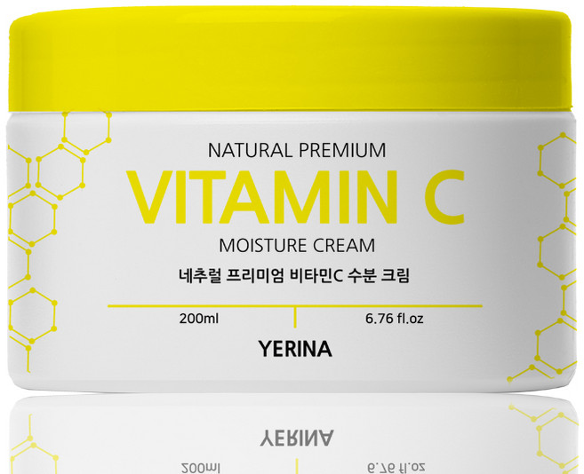 아데나루체 예리나 네추럴 프리미엄 비타민 수분크림, 1개, 200ml