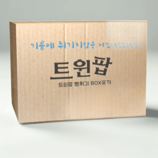 대용량 트윈팝 스낵_단호박맛 2kg 낱개봉투 첨부 나눠먹기 편한, 1박스