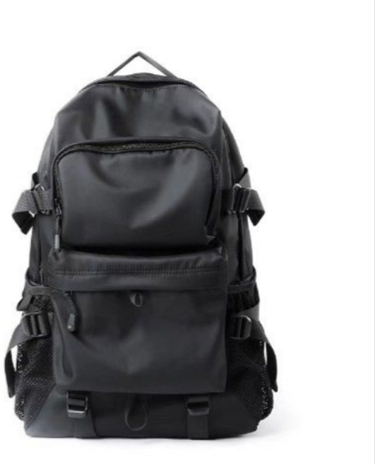 LUCKIER 일본 디아블로 배낭 남성 대용량 패션 작업복 스포츠 학생 스쿨백 여성 컴퓨터 여행 배낭, 블랙 뉴