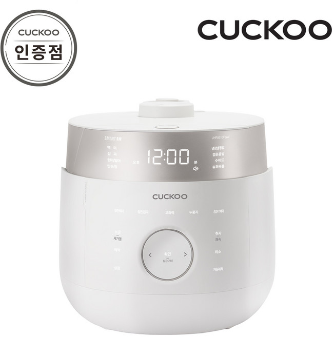 쿠쿠 마스터셰프 IH밥솥 6인용, CRP-LHR0610FGW, 그레이스 화이트