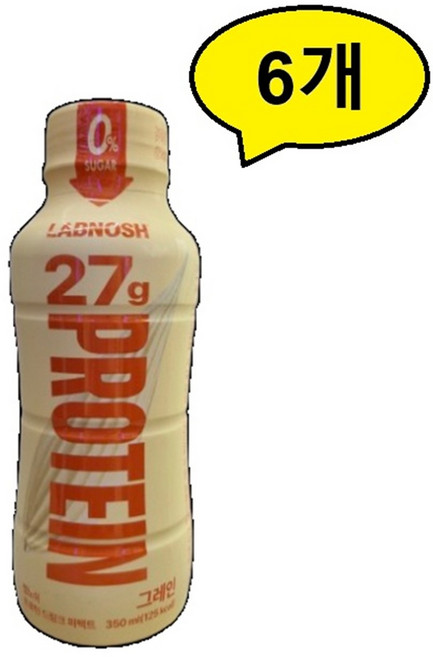 랩노쉬 프로틴 드링크 퍼펙트 그레인, 6개, 350ml