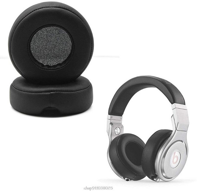 비츠바이닥터드레 닥터드레 비츠 프로 beats pro 이어 패드 쿠션 커버 헤드폰 헤드셋 교체 스펀지 캡 귀 마개 수리 솜, 전용 헤드밴드, 1개