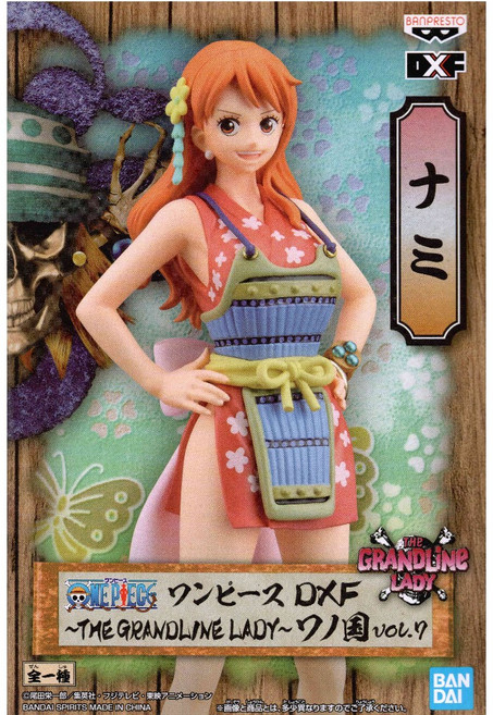 BANPRESTO ONE PIECE DXF THE GRANDLINE LADY 和之國 vol.7 娜美, 1個