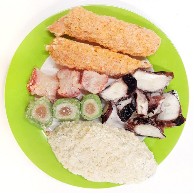 냉동 해물 믹스 240g 술안주용 모듬 튀김 1인분 모음, 1개