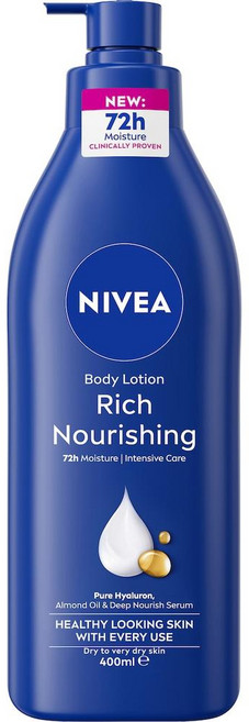 호주 니베아 Nivea Body Lotion 리치 너리싱 48h 모이스처 바디로션, 3개, 400ml