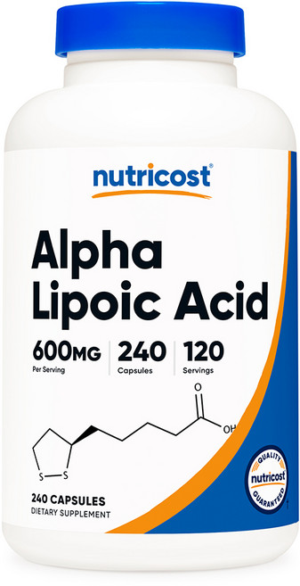 뉴트리코스트 알파 리포산 600mg 240캡슐 1병