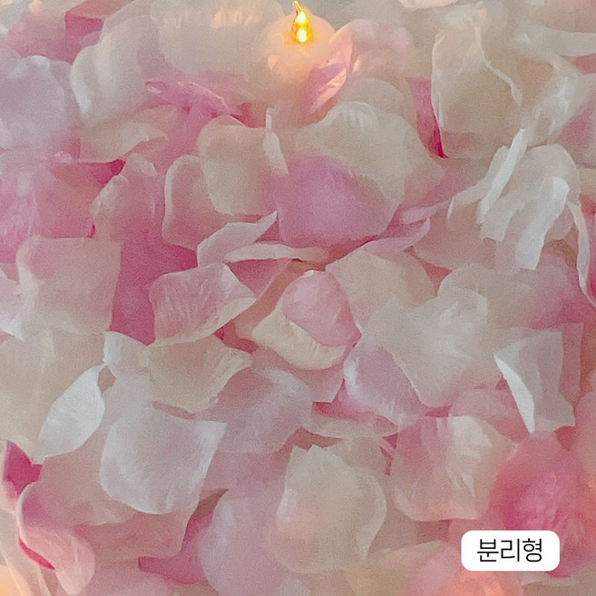 웨딩 플라워샤워 꽃잎 400p 장미꽃잎 컨페티 파티 소품 CF01
