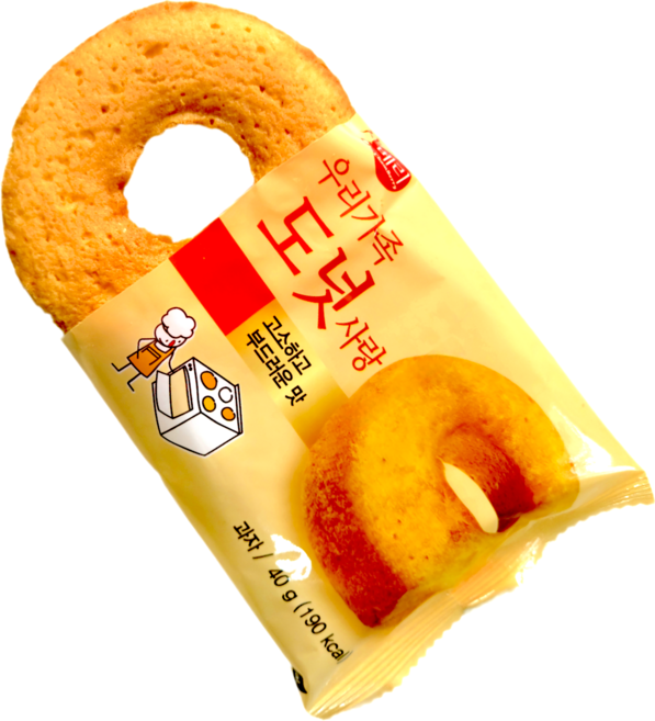 [샹베리] 오븐에 구운 우리가족 도넛 사랑, 40g, 50개