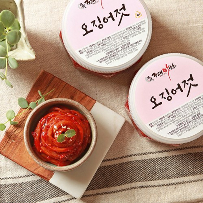 국산 오징어젓 오징어 젓갈, 1개, 500g