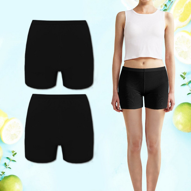 글로리 [국내산] 인견 3부 속바지 치마 원피스 교복 2P/3P[여학생]