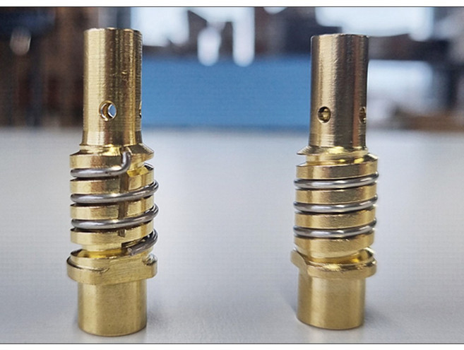 코리아나 MIG-100D 호환 미그 팁 홀더 10개입 / 0.9mm 논가스 용접기 MIG-200D 호환, MIG-100D/200D, 10개