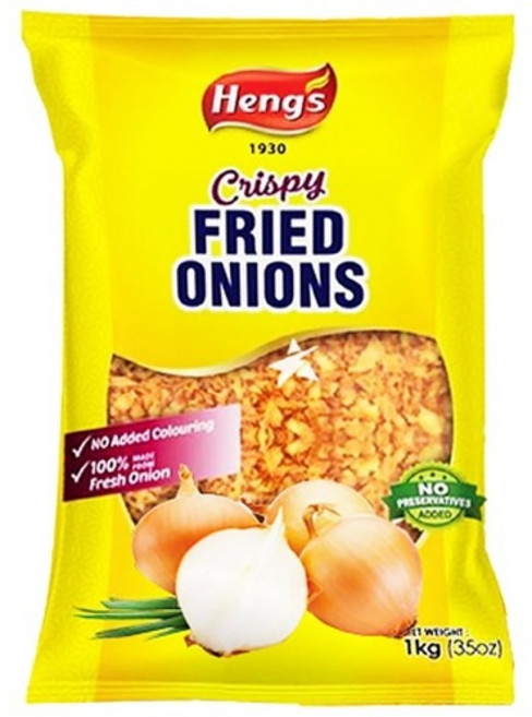 헹스 양파후레이크 크리스피어니언 튀긴양파 양파튀김, 1개, 1kg