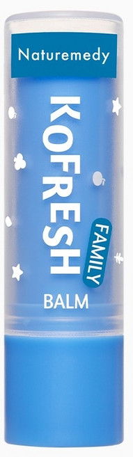 네츄레메디 코프레쉬밤 스틱 패밀리 | 코막힘 비염 밤 코밤 코 속 건조 코피, 1개