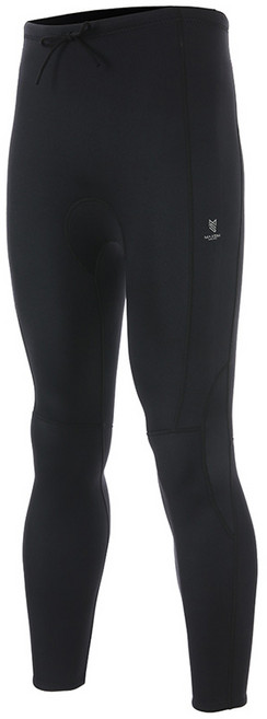 막심 남성 프리다이빙 팬츠 웻슈트 2.5mm 서핑 스킨스쿠버 하의, 블랙