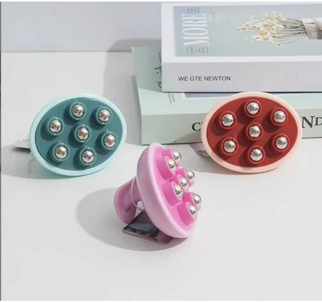 배꼽힐링기 복부 장운동 지압 지압기 장마사지, 1개, 마사저 파란색x1