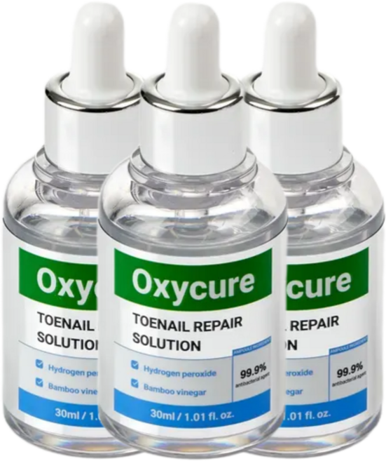 옥시큐어 문제성손톱발톱 솔루션, 30ml, 3개, 1개입