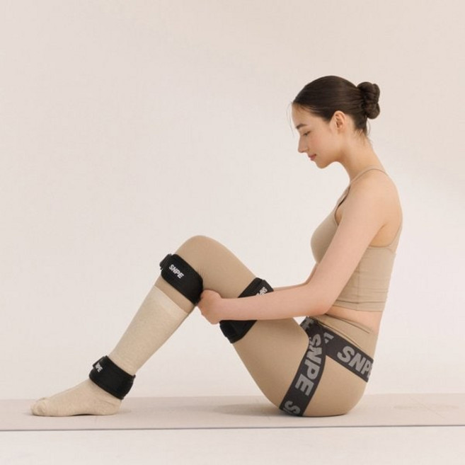 [브랜드정품] SNPE 브랜드관 바른 자세 벨트 캐리백 세트 자세교정 체형교정 오다리 3color 3size 207643, 블랙민트