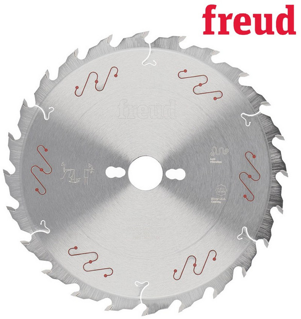 프레우드 목재용 원형톱날 LU1F 0100 250mm(10인치) 24T