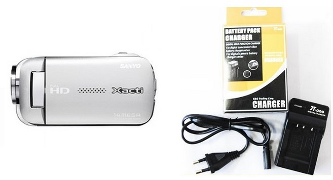 산요 작티 VPC-GH1용 호환충전기, 1개