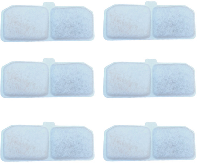 MAAH 폴링워터 반려묘 급수기 필터 6P 세트, 6개