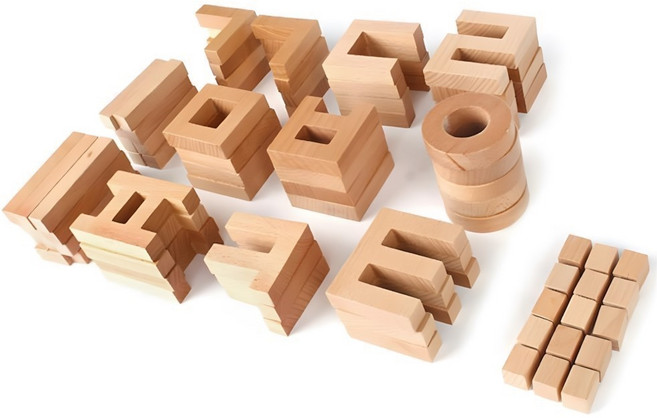 4살유아 통글자 단어만들기용 입체 한글블럭 75p/ 글자익히기 입체블럭 연상하기 5살