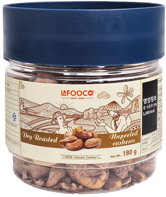 라푸코 드라이드 언필드 캐슈넛, 180g, 1개