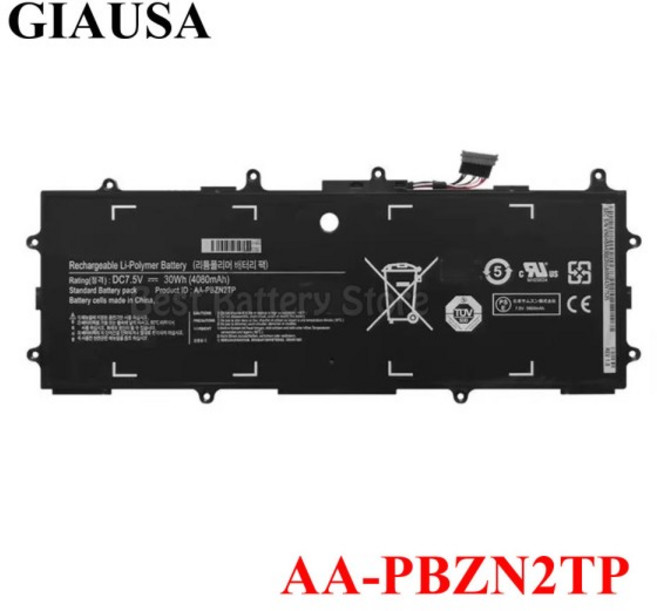 AAPBZN2TP 배터리 XE500TC 905s3g XE303 XE303C2 90S3G 95S3G ATIV BOOK 9LITE 90S3K 90S3L 배터리, 1개