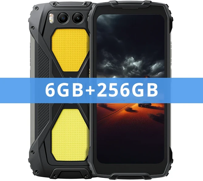 Blackview BV7300 견고한 전화기 6.67인치 HD+ IPS 90Hz 디스플레이 듀얼 캠핑 라이트 NFC 15000mAh 45W 고, 01 Official Standard, 01 CHINA, 01 6GB 256GB -Black