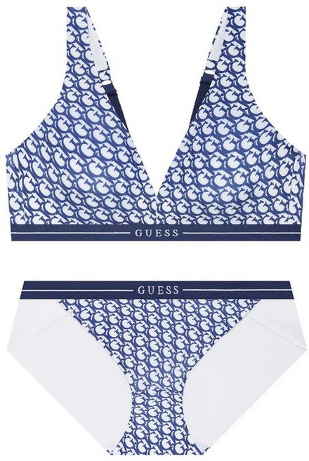 게스언더웨어 체인 G로고 포인트 속옷세트( 브라렛+햄팬티) ODWBR795NY/ODWBP795NY 1743297