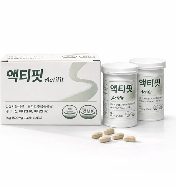 인디드바이오 액티핏 체지방감소 복부지방감소 액티포닌 돌외잎 다이어트, 1박스, 60정 - 쿠팡