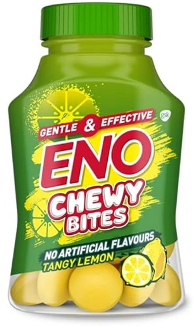 ENO CHEWY BITES: Tasty Chewable Antacid for Gentle & Effective LEMON FLAVOUR - Pack of 30 Tabs, 2개 - 쿠팡
