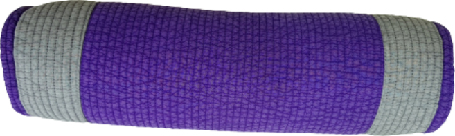 토라의집 경추 원형 목베개, 12cm(중원), 퍼플, 베개커버만(충전재없음), 1개