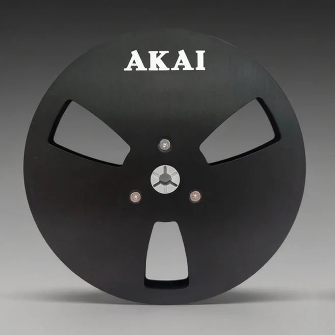 7인치 x 알루미늄 빈 릴 투 테이프 레코더용 아카이용, 01 빠른  Mainland, 03 Black-1 pc