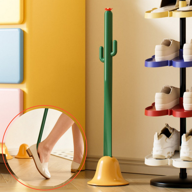 노마지니 구두주걱 집들이선물 신발 정리 주걱 구두 헤라 오브제, 1개, 그린