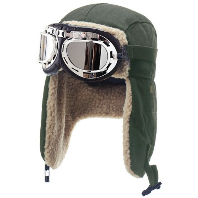 코튼 플리스 고글 트루퍼햇 C4 카키