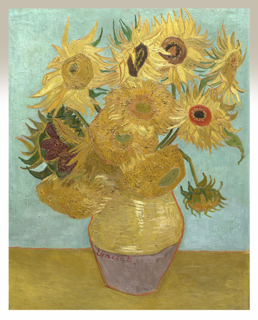 캔버스 아크릴액자 명화 돈 들어오는 그림 고흐 해바라기 사진인화 지클리 파인아트 프린트