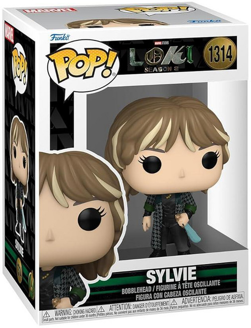 Funko POP! 마블: 로키 - 실비 - 수집용 비닐 피규어 - 선물 아이디어 - 공식 상품 - 어린이 및 성인용 - TV 팬 - 수집가 및 전시용 모델 피규어, Funko POP! 마블: 로키 - 실비 - 수집용 비