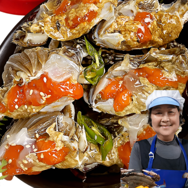 (26년) 명품수산 서해안생물100% 알배기 암꽃게 간장게장 2kg(4-5미), 2kg, 2개