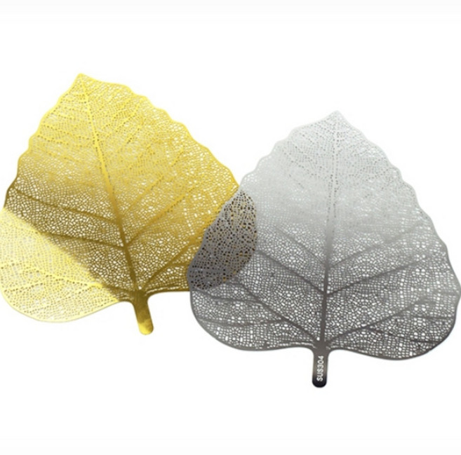 머니마니추천샵 나뭇잎 모양 차거름망 다도, 실버, 1개