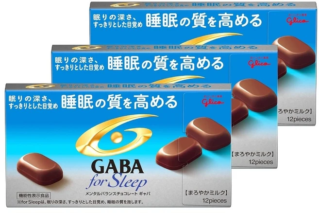 가바초콜릿 for sleep 50g 3개 밀크초콜릿 글리코 - 쿠팡