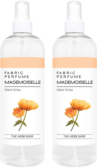 더허브샵 섬유향수, 2개, 500ml