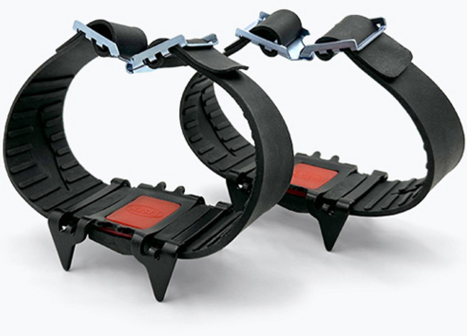 (주)에이스샵_(파우치증정) 등산아이젠 4P 13P 스텐 아이젠 겨울산행, 아이젠(원밴드-4p)