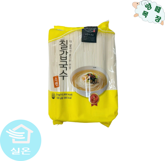 칠갑농산 국수opp 소면, 3kg, 1개