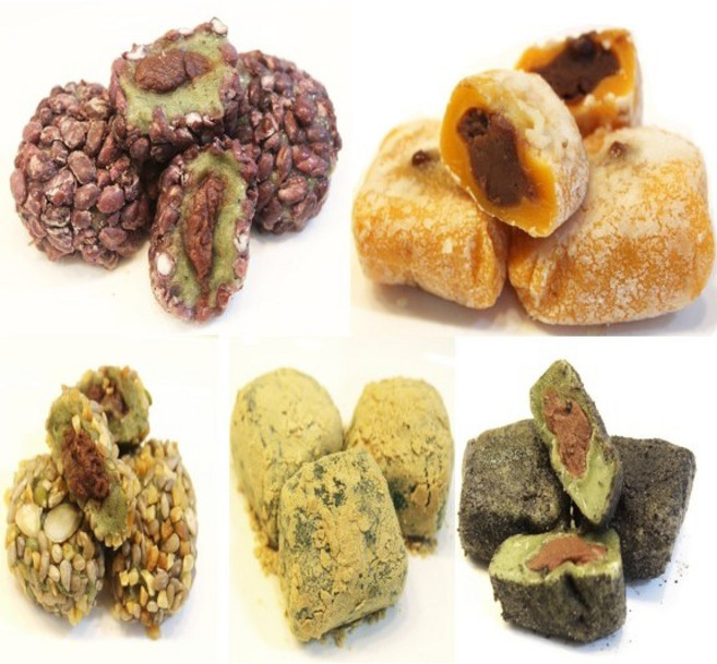 똑순이오메기 (혼합)오메기떡 50알 (개별포장 제주직송) 맛집, 60g, 1박스